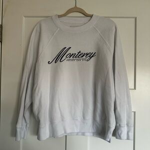 ABERCROMBIE Monterey Soft A/F Oversized Crewneck